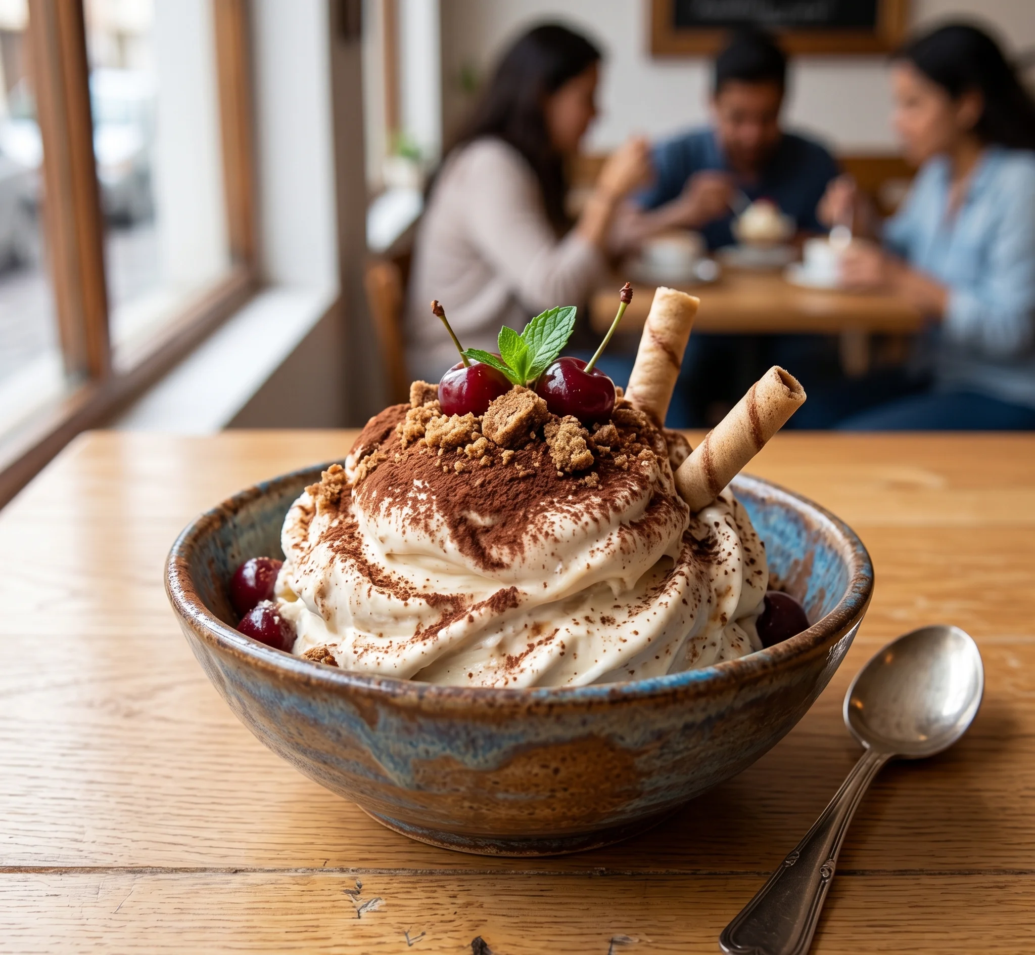 Helado artesanal de tres leches